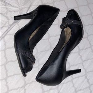 open toe dexflex comfort pumps